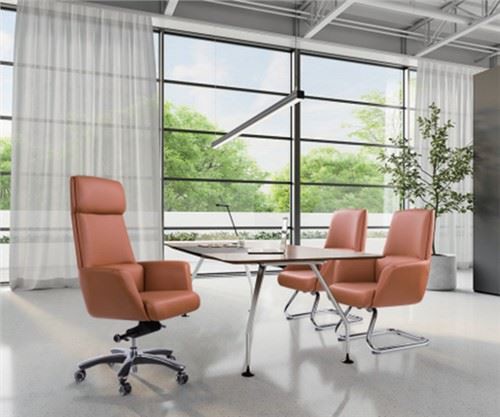 Real Leather Office Chair