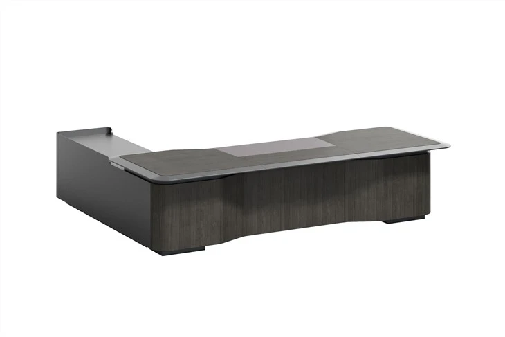 Wooden L Shape Executive Table