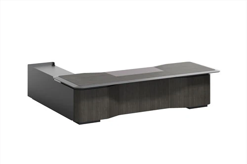 Wooden L Shape Executive Table